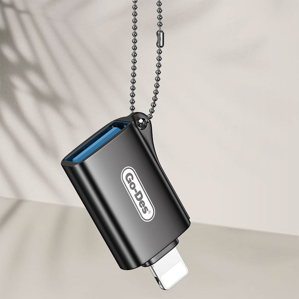 Go Des GD-CT066 USB-A to Lightning OTG Adaptör - 3