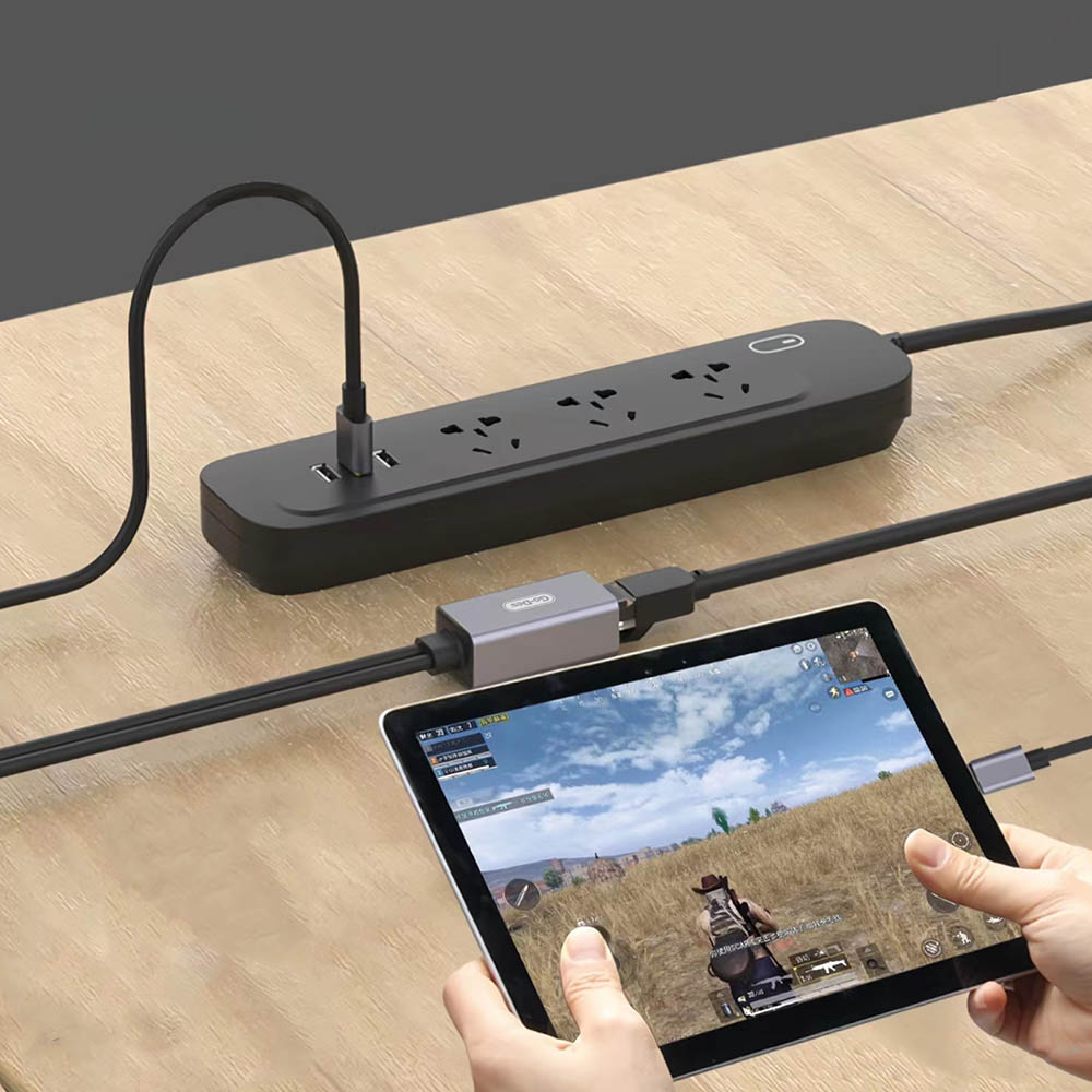 Go Des GD-6837 RJ45 to Lightning Ethernet Dönüştürücü OTG 100Mbps - 2