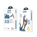 Go Des GD-UC595 Biyonik Terminal Tasarım PD20W Lightning to Type-C & Lightning to USB-A Kablo - 1