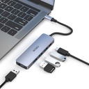 Wiwu Alpha A541BC 5 in 1 Type-C Hub 60W Pd Şarj Destekli Usb Çoğaltıcı - 1