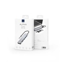 Wiwu Alpha A731HC 7 in 1 Type-C Hub 100W Şarj Destekli SD Kart-Hdmi-Usb Çoğaltıcı - 5