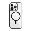 Apple iPhone 15 Pro Uyumlu Kılıf Wiwu MCC-101 Magnetic Crystal Sert PC Kapak - 5