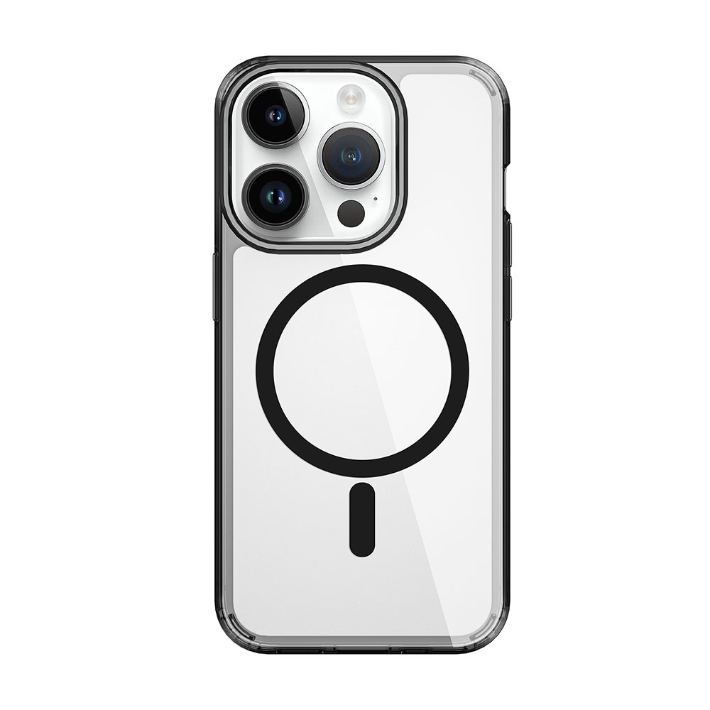 Apple iPhone 15 Pro Max Uyumlu Kılıf Wiwu MCC-101 Magnetic Crystal Sert PC Kapak - 5