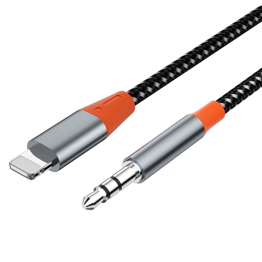 Wiwu YP06 Lightning To 3.5mm Aux Audio Ses Kablosu 1.2M - 1