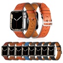 ​​​Apple Watch 38mm Uyumlu KRD-76 PU Deri Kordon Strap Kayış - 2