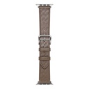​​​Apple Watch 40mm Uyumlu KRD-76 PU Deri Kordon Strap Kayış - 3
