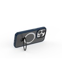 Apple iPhone 15 Pro Max Uyumlu Kılıf Wiwu ZMM-010 Magsafe Şarj Özellikli Mat Arka Yüzey Standlı Kapak - 3