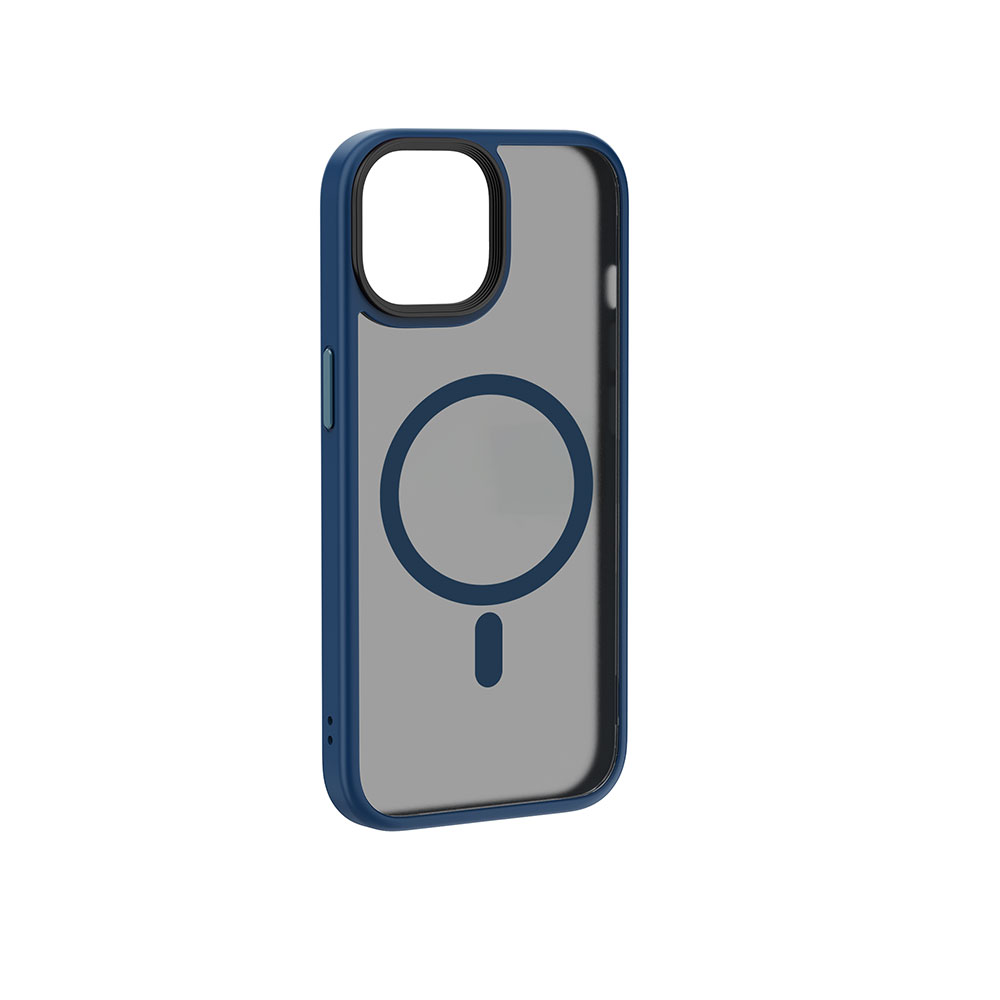 Apple iPhone 15 Uyumlu Kılıf Wiwu FGG-011 Magsafe Şarj Özellikli Kamera Korumalı Kapak - 4