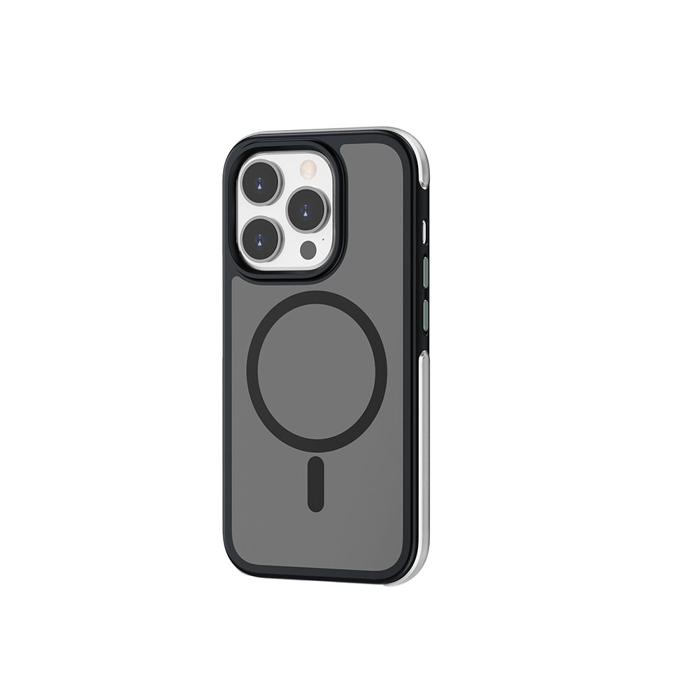 Apple iPhone 15 Pro Max Uyumlu Kılıf Wiwu ZKK-012 Magsafe Şarj Özellikli Air Cushion Kapak - 1