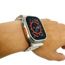 Apple Watch Ultra 49mm Uyumlu Zore Metal Kasa Koruyucu Saat Çerçevesi - 3