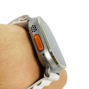 Apple Watch Ultra 49mm Uyumlu Zore Metal Kasa Koruyucu Saat Çerçevesi - 4