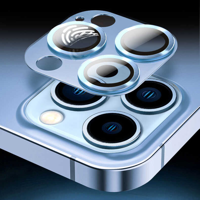 Apple iPhone 14 Pro Uyumlu CL-03 Kamera Lens Koruyucu - 13