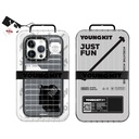 Apple iPhone 15 Pro Max Uyumlu Kılıf Şeffaf Renkli Tasarım YoungKit Fluorite Serisi Kapak - 13