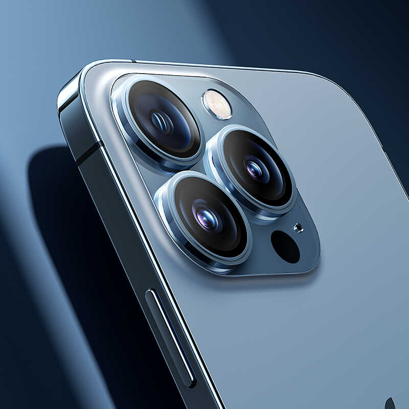 Apple iPhone 13 Pro Max Uyumlu Benks King Kong Kamera Lens Koruyucu - 6