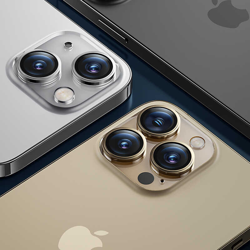 Apple iPhone 13 Pro Max Uyumlu Benks King Kong Kamera Lens Koruyucu - 7
