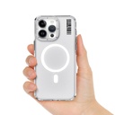 Apple iPhone 14 Pro Uyumlu Kılıf Magsafe Şarj Özellikli Şeffaf Youngkit Crystal Shield Serisi Kapak - 4