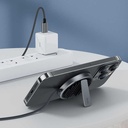 Benks MFM01 MFI Sertifikalı Standlı 15W Hızlı Şarj Özellikli Magsafe PD Wireless Şarj Aleti - 3
