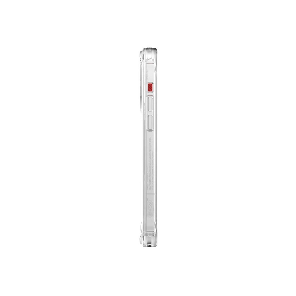 Apple iPhone 15 Pro Max Uyumlu Kılıf SkinArma Şeffaf Airbag Tasarımlı Magsafe Şarj Özellikli Saido Kapak
