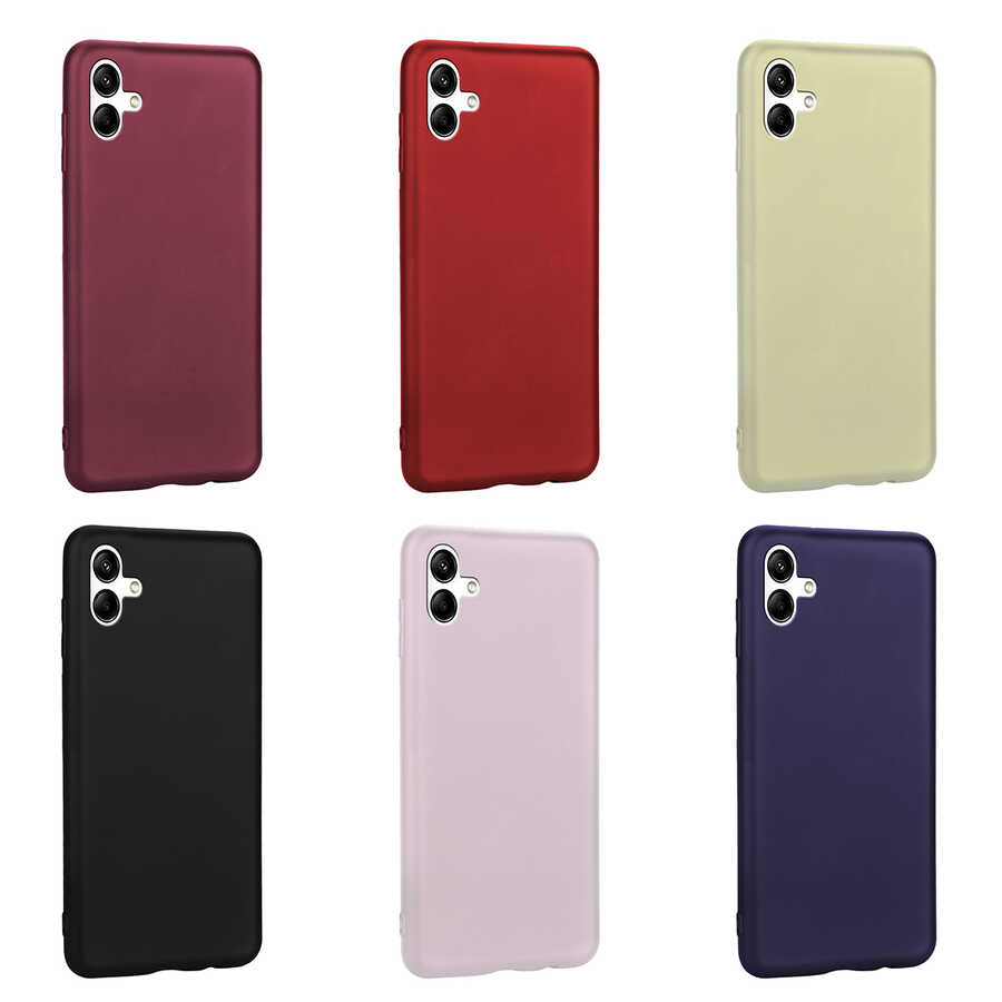 Samsung Galaxy A04 Uyumlu Kılıf Zore Premier Silikon Kapak - 1