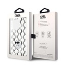 Apple iPhone 15 Pro Uyumlu Kılıf Karl Lagerfeld IML C Monogram Orjinal Lisanslı Kapak
