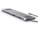 Go Des GD-9120 14 in 1 Stand Özellikli Type-C Hub SD Kart-RJ45-HDMI-VGA-Usb Çoğaltıcı - 2