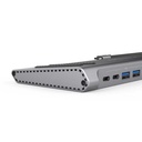 Go Des GD-9120 14 in 1 Stand Özellikli Type-C Hub SD Kart-RJ45-HDMI-VGA-Usb Çoğaltıcı - 3