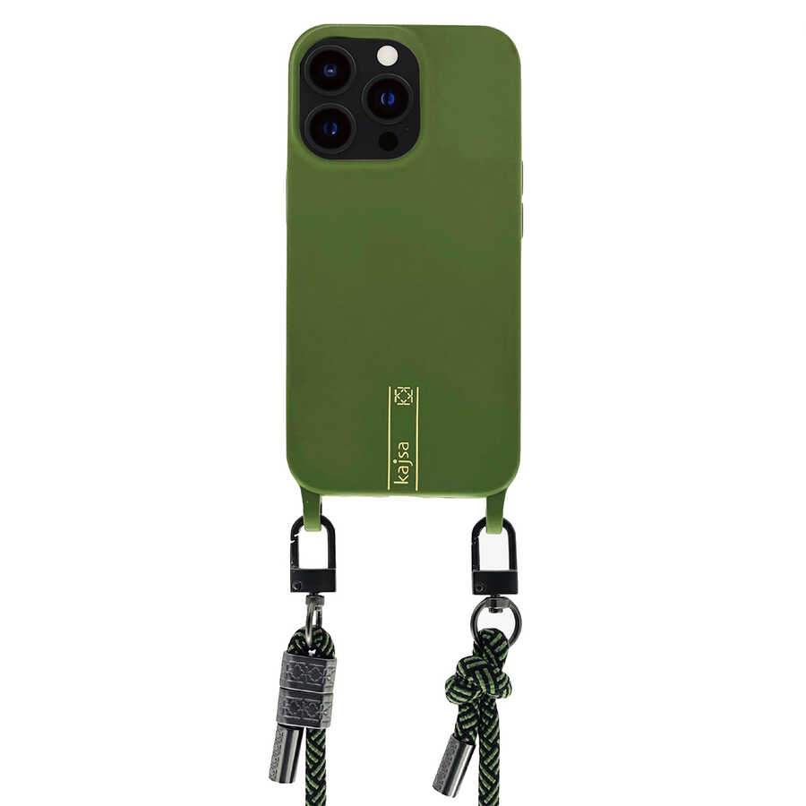 Apple iPhone 14 Pro Uyumlu Kılıf Kajsa Missy And Match Klasik İp Askılı Kapak - 9