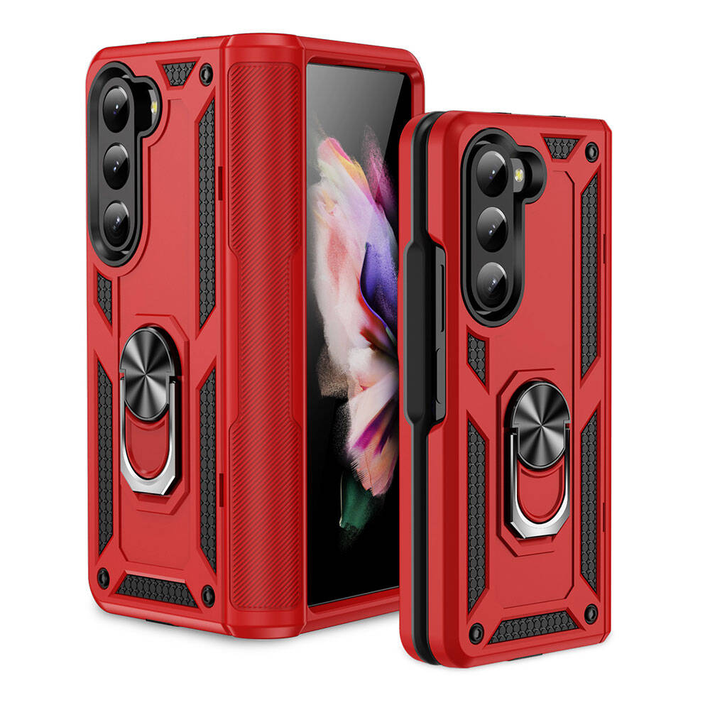 Samsung Galaxy Z Fold 5 Uyumlu Kılıf Zore Vega Kapak - 1