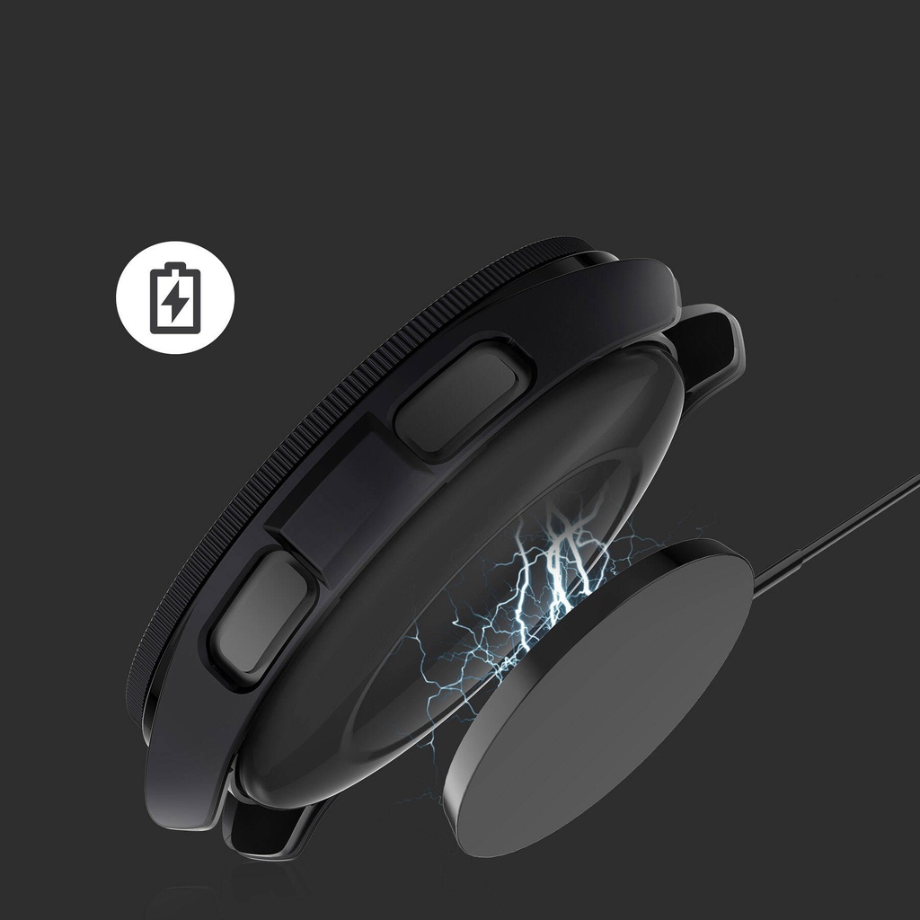 Samsung Galaxy Watch 6 Classic 43mm Uyumlu Sert PC Kasa ve Ekran Koruyucu Zore Sport Watch Gard 29 - 7