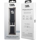 Apple Watch 38mm Uyumlu Karl Lagerfeld Orjinal Lisanslı İkonik Karl Head Logolu Silikon Kordon