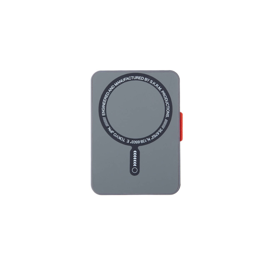 SkinArma Phaze Magsafe Şarj Özellikli Buton Tasarımlı Kavrama Standlı Kartlık - 1