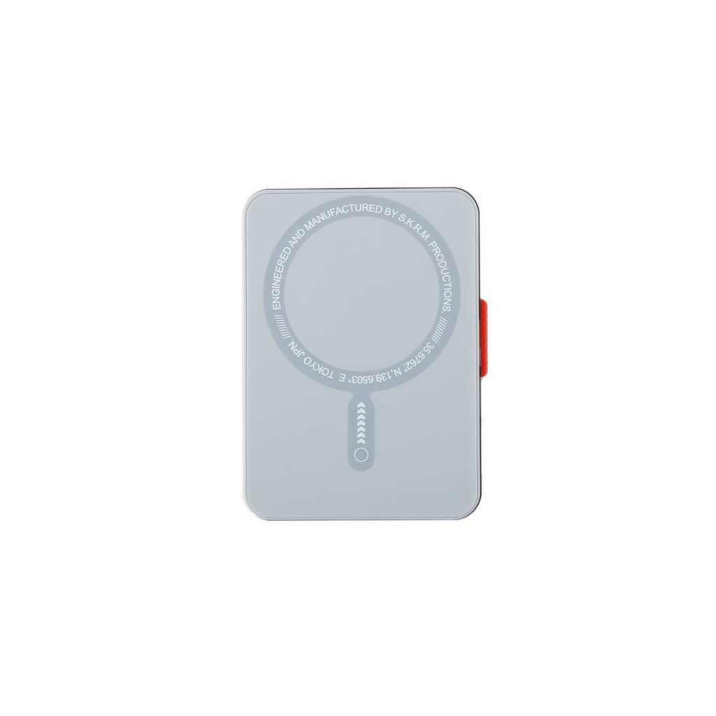 SkinArma Phaze Magsafe Şarj Özellikli Buton Tasarımlı Kavrama Standlı Kartlık - 2