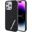 Apple iPhone 15 Pro Uyumlu Kılıf Karl Lagerfeld Silikon 3D Multi Logo Orjinal Lisanslı Kapak