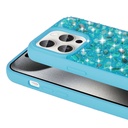 Apple iPhone 15 Pro Max Uyumlu Kılıf Parlak Taşlı Tasarım Zore Linea Kapak - 5