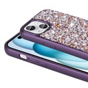 Apple iPhone 15 Uyumlu Kılıf Parlak Taşlı Tasarım Zore Linea Kapak - 4