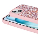 Apple iPhone 15 Uyumlu Kılıf Parlak Taşlı Tasarım Zore Linea Kapak - 8