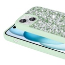 Apple iPhone 15 Uyumlu Kılıf Parlak Taşlı Tasarım Zore Linea Kapak - 9
