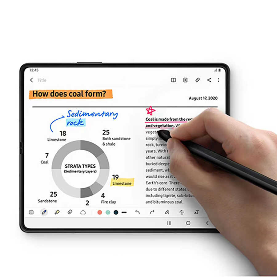 Samsung Galaxy Z Fold 4 Uyumlu Wiwu Dokunmatik Çizim Kalemi - 1