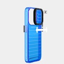 Apple iPhone 15 Pro Uyumlu Kılıf YoungKit Luggage FireFly Serisi Kapak - 19