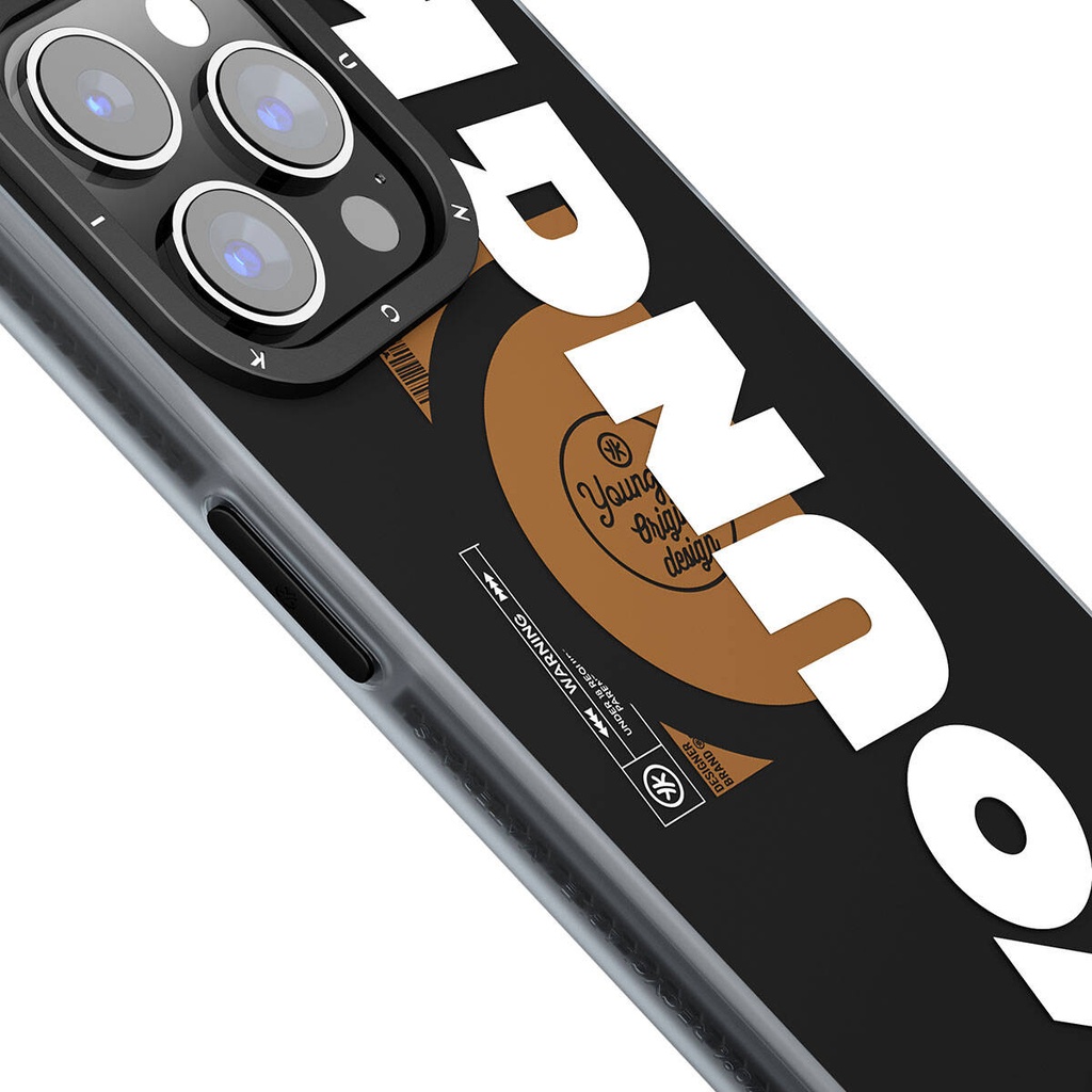 Apple iPhone 15 Uyumlu Kılıf Magsafe Şarj Özellikli Youngkit Binfen Serisi Yazı Temalı Kapak - 4