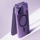 Apple iPhone 14 Pro Max Uyumlu Kılıf Wireless Şarj Destekli Benks Yeni Seri Magnetik Haze Kapak - 3