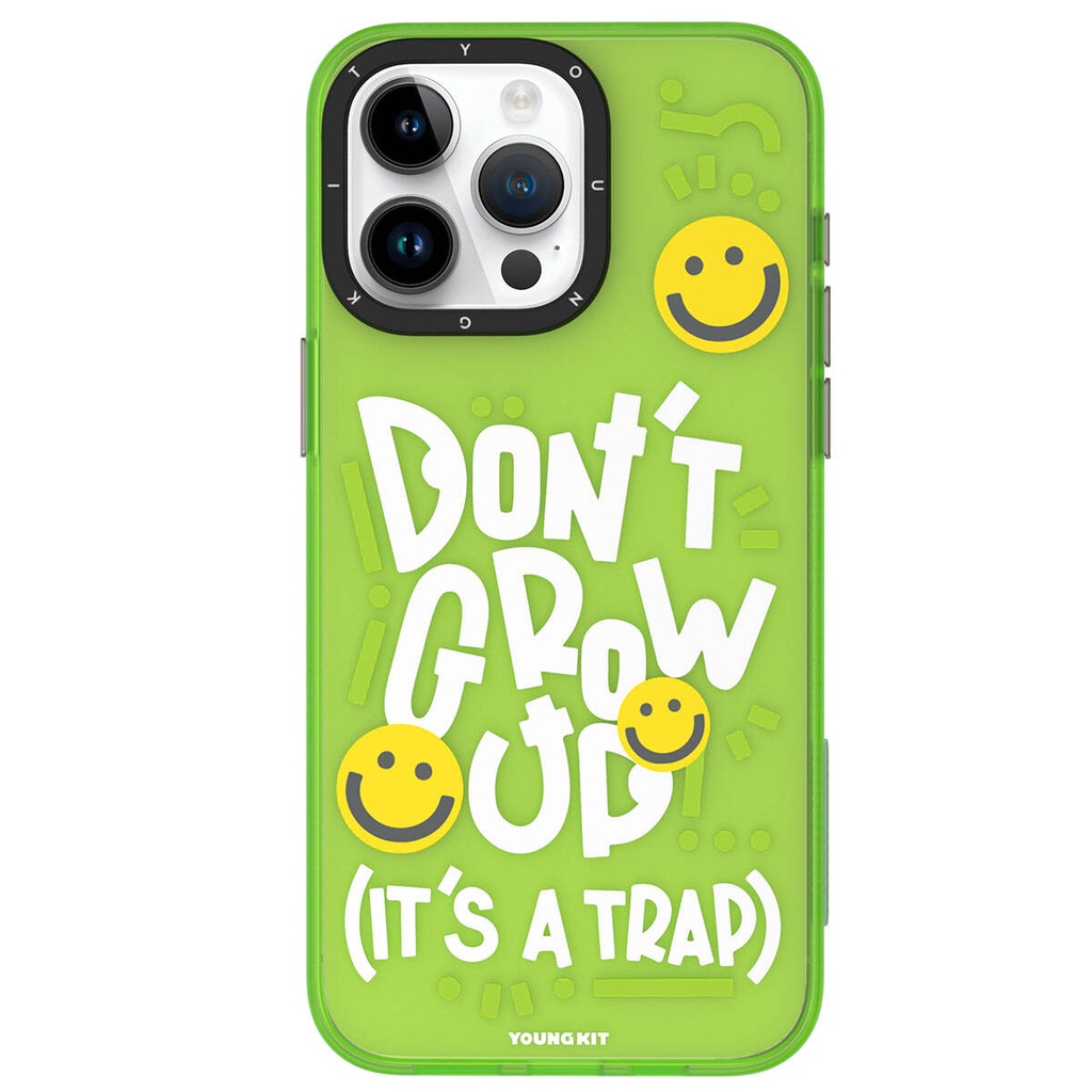 Apple iPhone 15 Pro Uyumlu Kılıf Desenli Youngkit Happy Hearth Serisi Kapak - 6