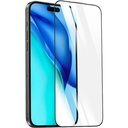 Apple iPhone 15 Uyumlu Recci RSP-A20HD Full Transparan Temperli Cam Ekran Koruyucu