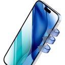 Apple iPhone 15 Uyumlu Recci RSP-A20HD Full Transparan Temperli Cam Ekran Koruyucu