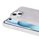 Apple iPhone 13 Uyumlu Kılıf Kabartma Figürlü Parlak Zore Eralli Silikon Kapak - 2