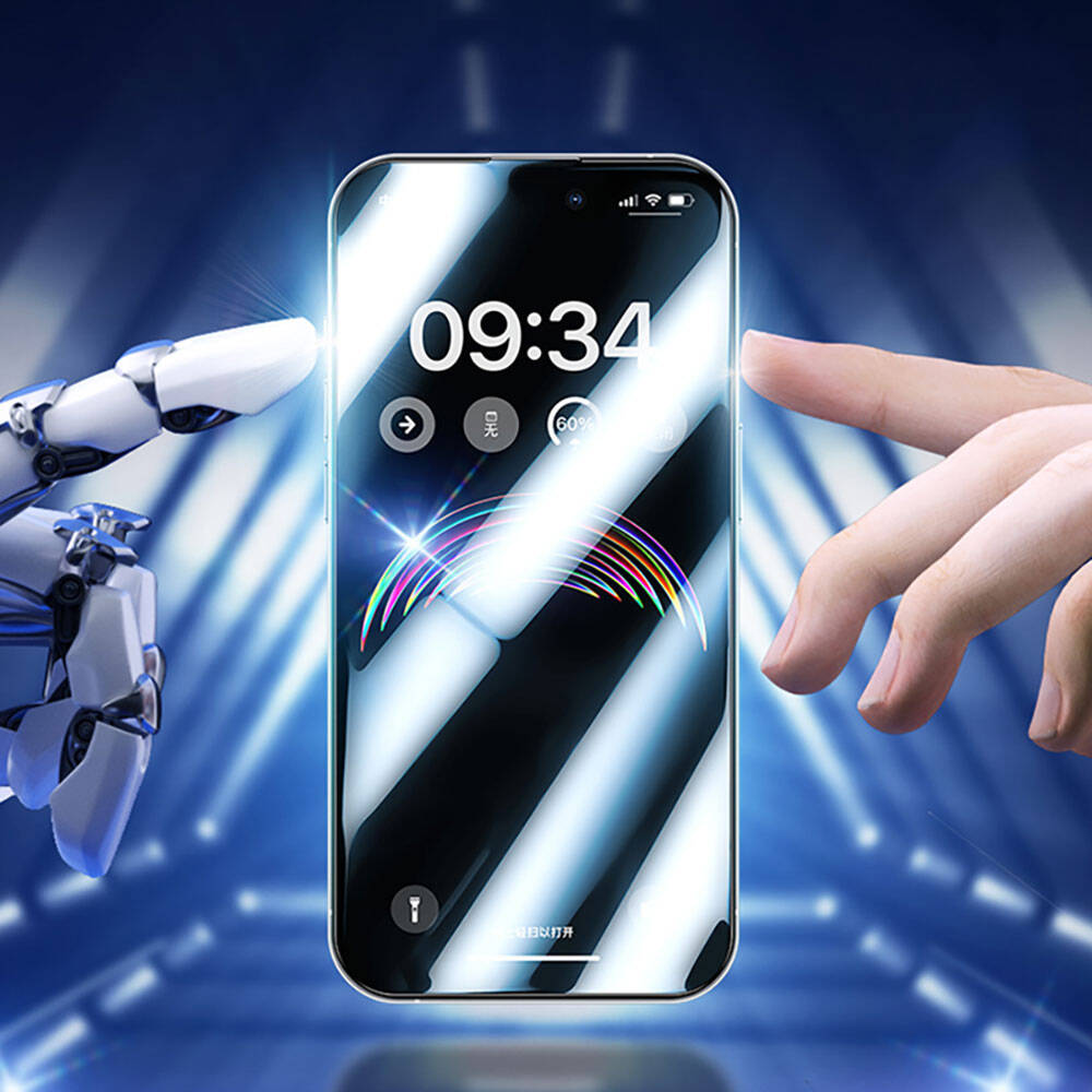 Apple iPhone 14 Pro Max Uyumlu Benks Anti-Dust Toz Önleyici Özellikli Gaming Ekran Koruyucu - 3