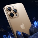 Apple iPhone 14 Pro Max Uyumlu Benks DR Sapphire Kamera Lens Koruyucu - 3