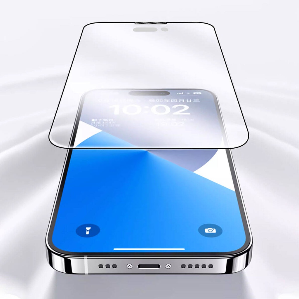 Apple iPhone 15 Plus Uyumlu Wiwu iVista Screen Matte Ultra Güçlü Temperli Mat Ekran Koruyucu - 3