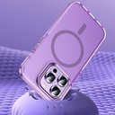 Apple iPhone 15 Pro Max Uyumlu Kılıf Airbagli Magsafe Wireless Şarj Özellikli Lens Koruyuculu Zore Klaptika Kapak - 7