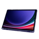 Samsung Galaxy Tab S9 FE Plus Uyumlu Kılıf Zore Tri Folding Kalem Bölmeli Standlı Kılıf - 25